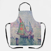 Paul Signac - The Green Sail エプロン (正面)