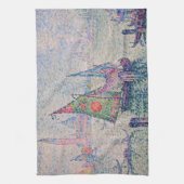Paul Signac - The Green Sail キッチンタオル (縦)