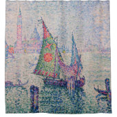 Paul Signac - The Green Sail シャワーカーテン (正面)