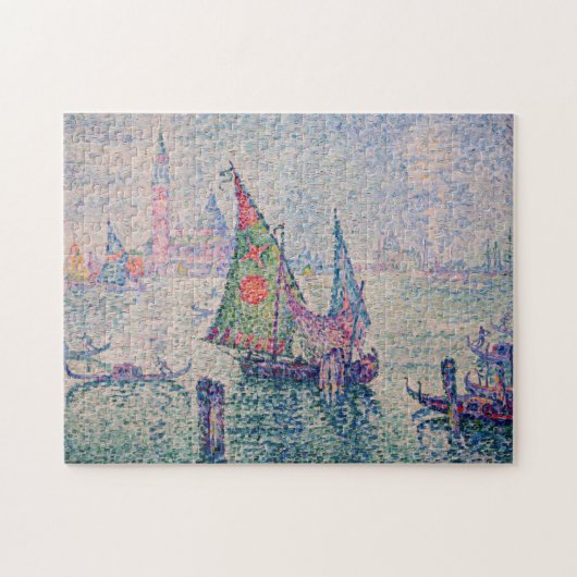 Paul Signac - The Green Sail ジグソーパズル (横)