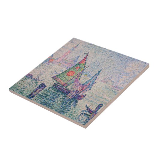 Paul Signac - The Green Sail タイル (側面)