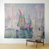 Paul Signac - The Green Sail タペストリー (インサイチュ(横))