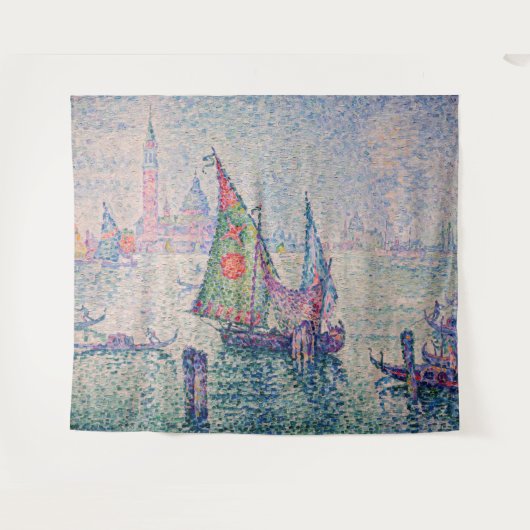 Paul Signac - The Green Sail タペストリー (正面(横))
