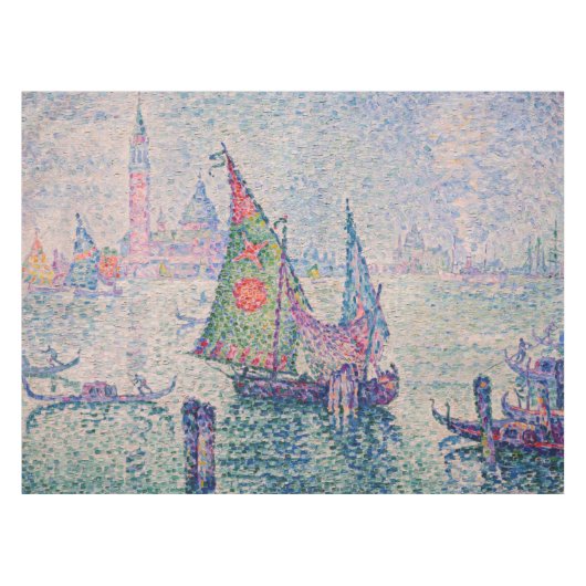Paul Signac - The Green Sail テーブルクロス (正面(横))