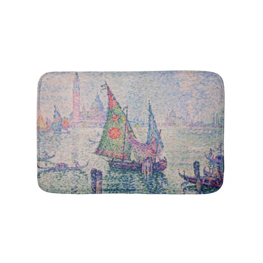 Paul Signac - The Green Sail バスマット (正面)
