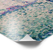 Paul Signac - The Green Sail フォトプリント (角)