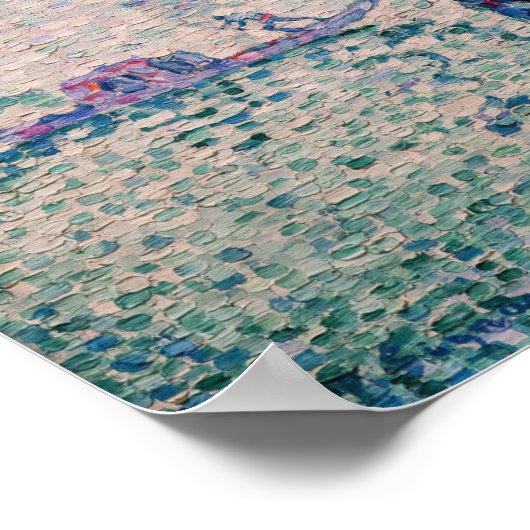 Paul Signac - The Green Sail ポスター (角)