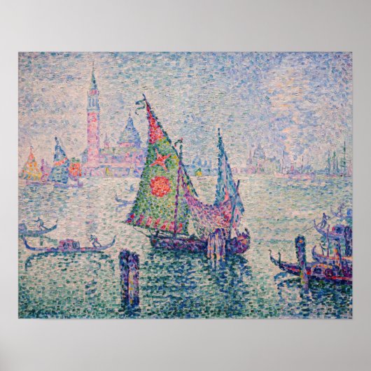 Paul Signac - The Green Sail ポスター (正面)