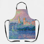 Paul Signac - The Papal Palace, Avignon エプロン (正面)