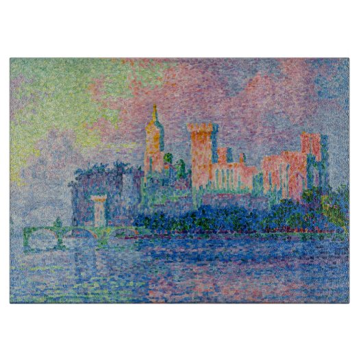 Paul Signac - The Papal Palace, Avignon カッティングボード (正面)