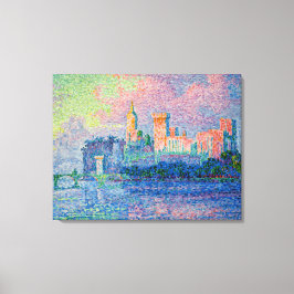 Paul Signac - The Papal Palace, Avignon キャンバスプリント