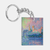 Paul Signac - The Papal Palace, Avignon キーホルダー (正面左)