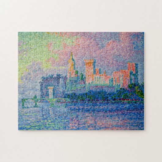 Paul Signac - The Papal Palace, Avignon ジグソーパズル (横)