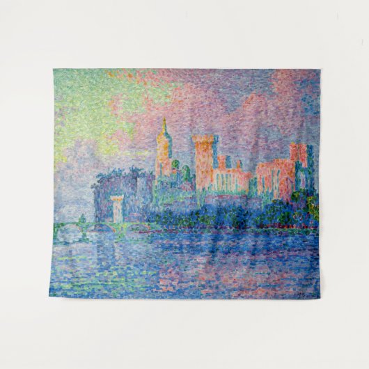 Paul Signac - The Papal Palace, Avignon タペストリー (正面(横))