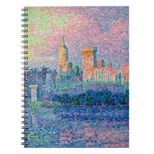 Paul Signac - The Papal Palace, Avignon ノートブック (正面)
