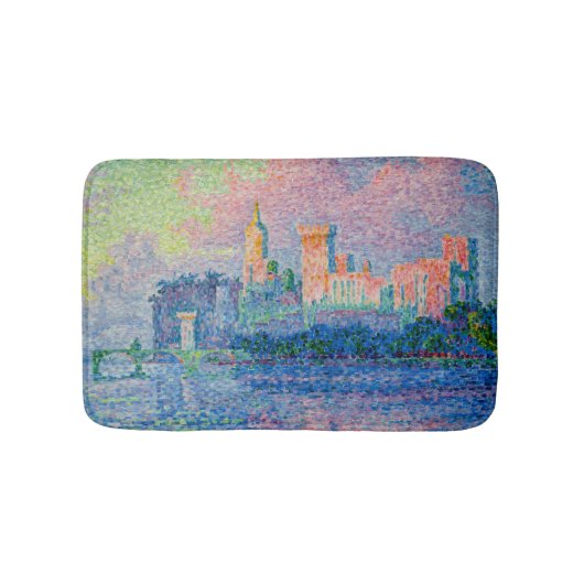 Paul Signac - The Papal Palace, Avignon バスマット (正面)