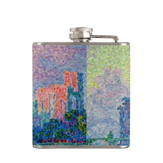 Paul Signac - The Papal Palace, Avignon フラスク (裏面)