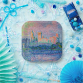 Paul Signac - The Papal Palace, Avignon ペーパープレート (パーティー)