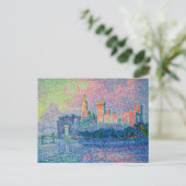 Paul Signac - The Papal Palace, Avignon ポストカード (スタンド正面)