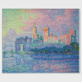 Paul Signac - The Papal Palace, Avignon ラッピングペーパー (フラット)