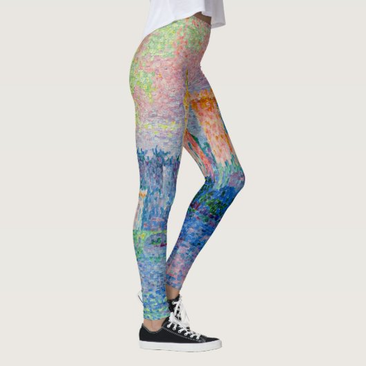 Paul Signac - The Papal Palace, Avignon レギンス (右)