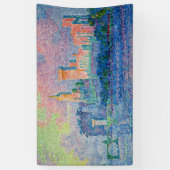 Paul Signac - The Papal Palace, Avignon 横断幕 (縦)