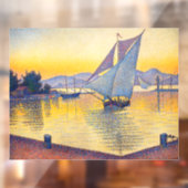 Paul Signac - The Port at Sunset, Opus 236 ウィンドウサイン (シート2)