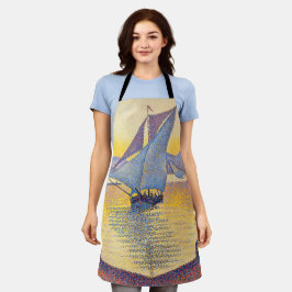 Paul Signac - The Port at Sunset, Opus 236 エプロン
