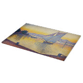 Paul Signac - The Port at Sunset, Opus 236 カッティングボード (角)