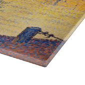 Paul Signac - The Port at Sunset, Opus 236 カッティングボード (角)