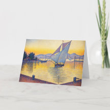 Paul Signac - The Port at Sunset, Opus 236