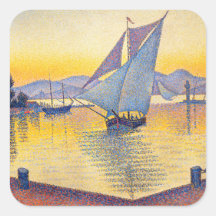 Paul Signac - The Port at Sunset, Opus 236