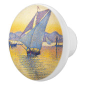 Paul Signac - The Port at Sunset, Opus 236 セラミックノブ (右)