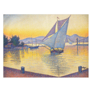 Paul Signac - The Port at Sunset, Opus 236 テーブルクロス