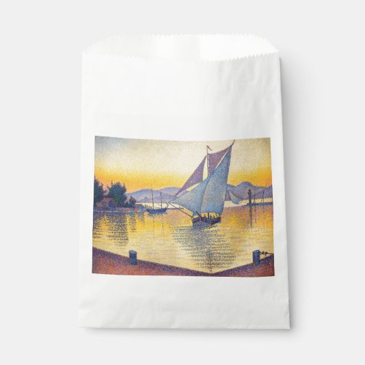 Paul Signac - The Port at Sunset, Opus 236 フェイバーバッグ (正面)