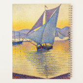 Paul Signac - The Port at Sunset, Opus 236 プランナー手帳 (裏面)