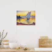 Paul Signac - The Port at Sunset, Opus 236 ポスター (キッチン)