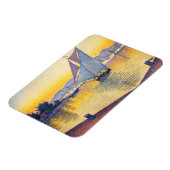 Paul Signac - The Port at Sunset, Opus 236 マグネット (左側)