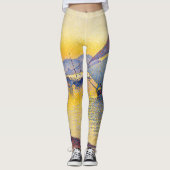 Paul Signac - The Port at Sunset, Opus 236 レギンス (正面)