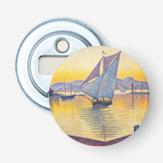 Paul Signac - The Port at Sunset, Opus 236 栓抜き (正面)