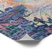 Paul Signac - The Port of Saint-Tropez ポスター (角)