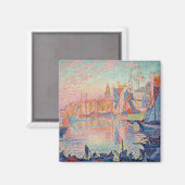 Paul Signac - The Port Of Saint Tropez マグネット (正面/裏面)