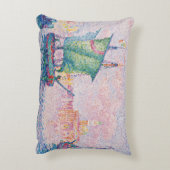 Paul Signac - Venice, The Pink Cloud アクセントクッション (裏面(縦))