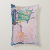 Paul Signac - Venice, The Pink Cloud アクセントクッション (正面(垂直))