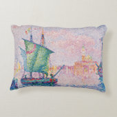 Paul Signac - Venice, The Pink Cloud アクセントクッション (裏面)