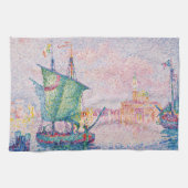 Paul Signac - Venice, The Pink Cloud キッチンタオル (横)