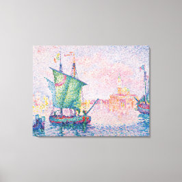 Paul Signac - Venice, The Pink Cloud キャンバスプリント