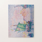 Paul Signac - Venice, The Pink Cloud ジグソーパズル (縦)