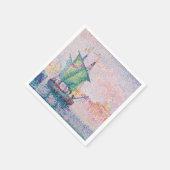 Paul Signac - Venice, The Pink Cloud スタンダードカクテルナプキン (角)