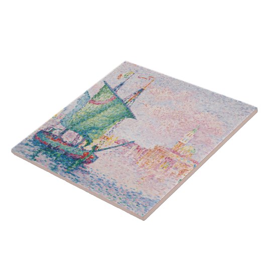 Paul Signac - Venice, The Pink Cloud タイル (側面)